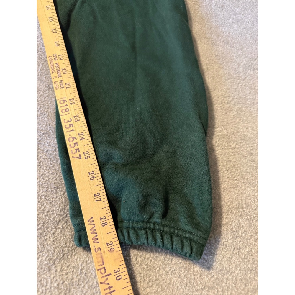 Vintage Champion Reverse Weave Athletic Club Sweatpants Green GF71 Large - Picture 10 of 10